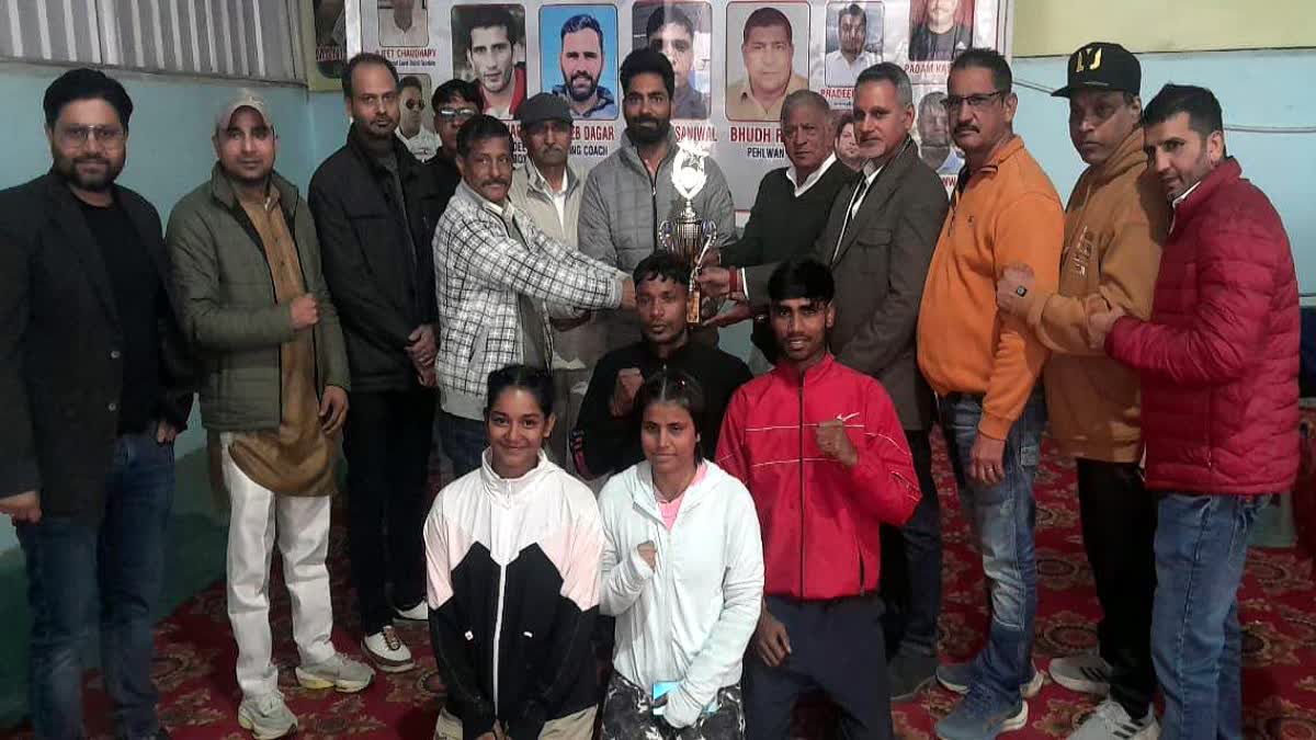 Players participated in the 26th Senior Women's Boxing Championship