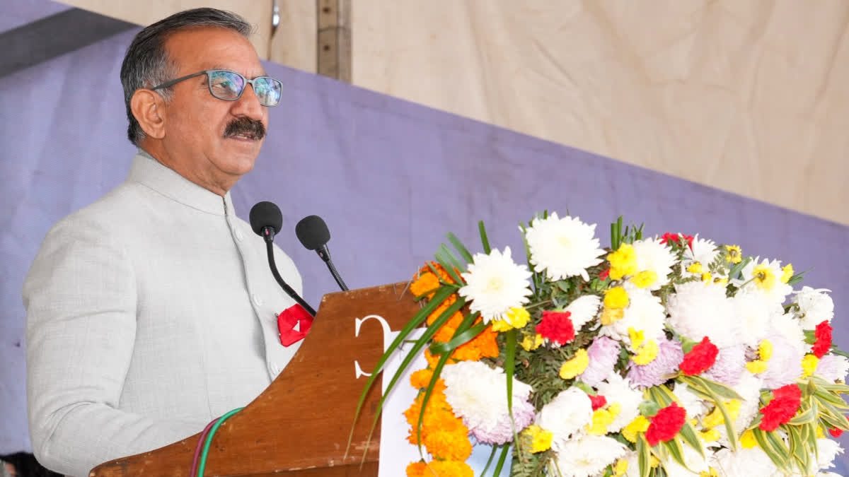 CM Sukhu Inaugurate Projects Worth Rs 31 Crore In Nalagarh Assembly Constituency