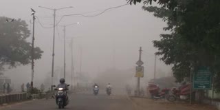 winter dense fog blankets Boudh