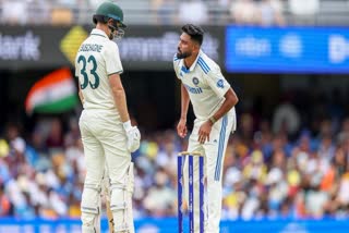 Mohammed Siraj and Marnus Labuschagne