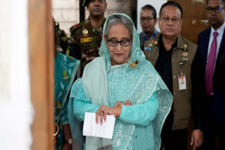 OUSTED PM SEIKH HASINA