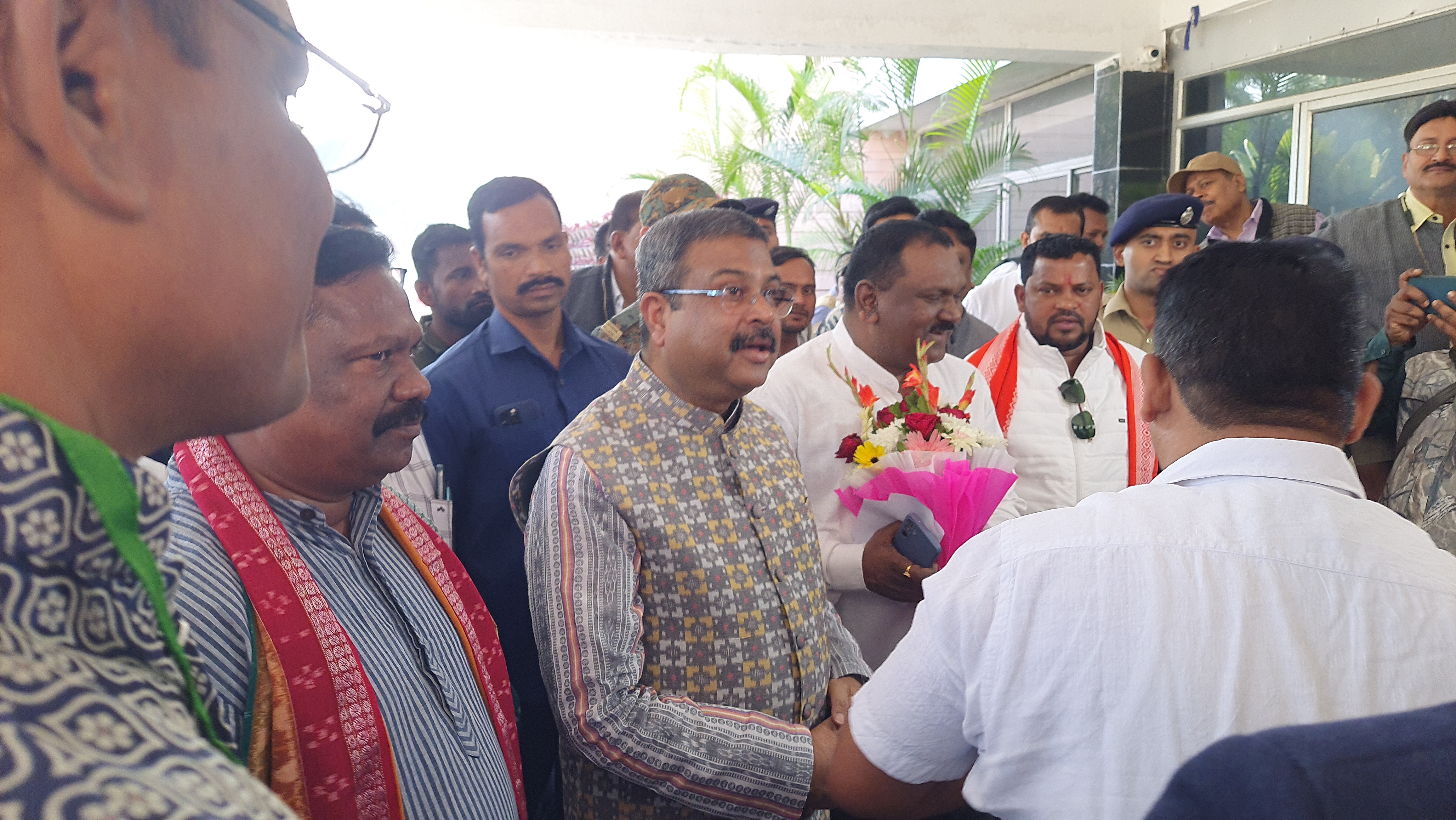 DHARMENDRA PRADHAN SAMBALPUR VISIT