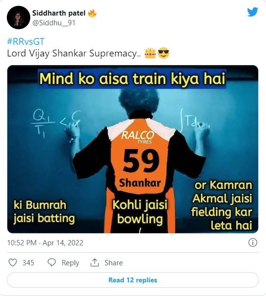 Trolls On Vijay Shankar