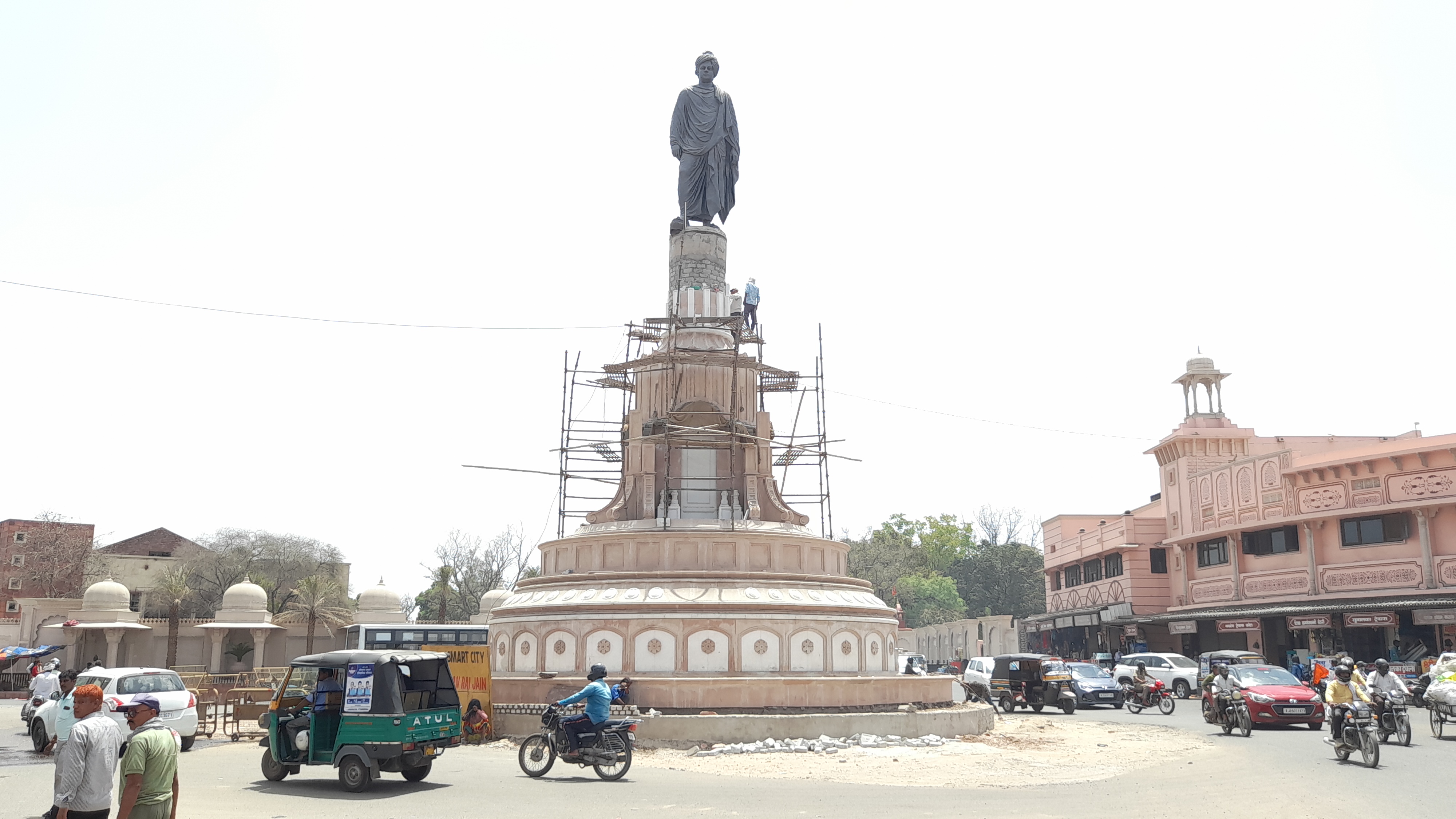 Beautification of intersections in Kota city