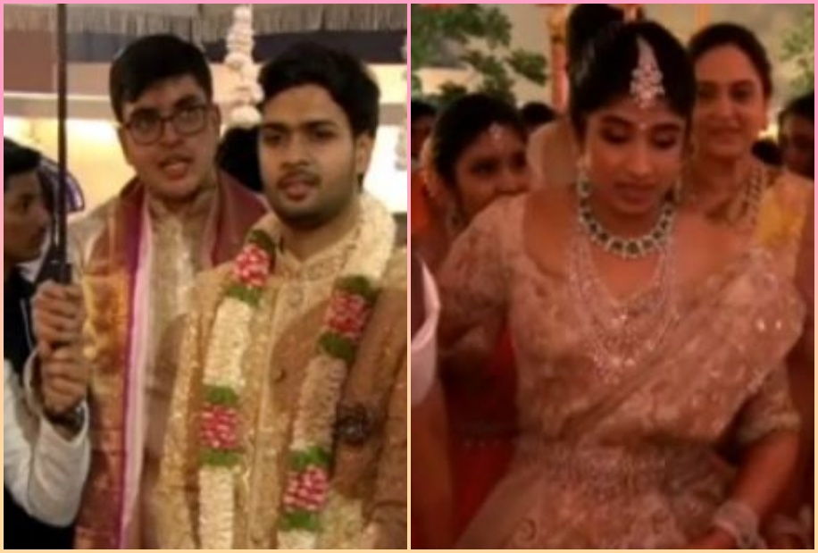 Ramoji Rao's granddaughter ties the nuptial knot with Akshay at RFC