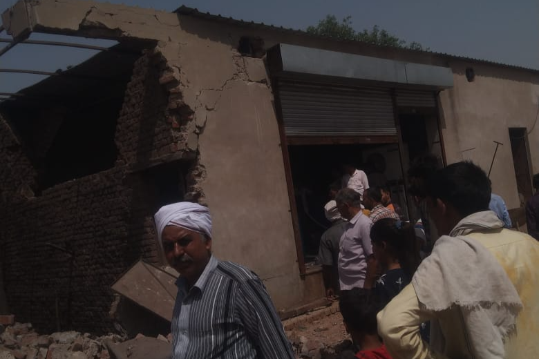 Steam plant explosion in Dholpur