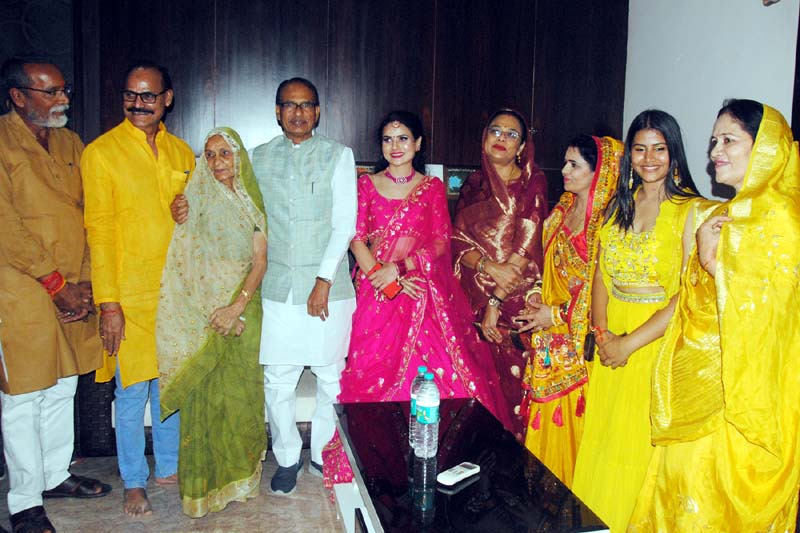 Shivraj Singh attended wedding functions