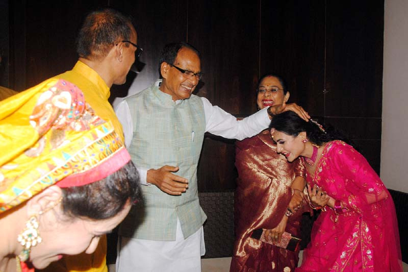 Shivraj Singh attended wedding functions