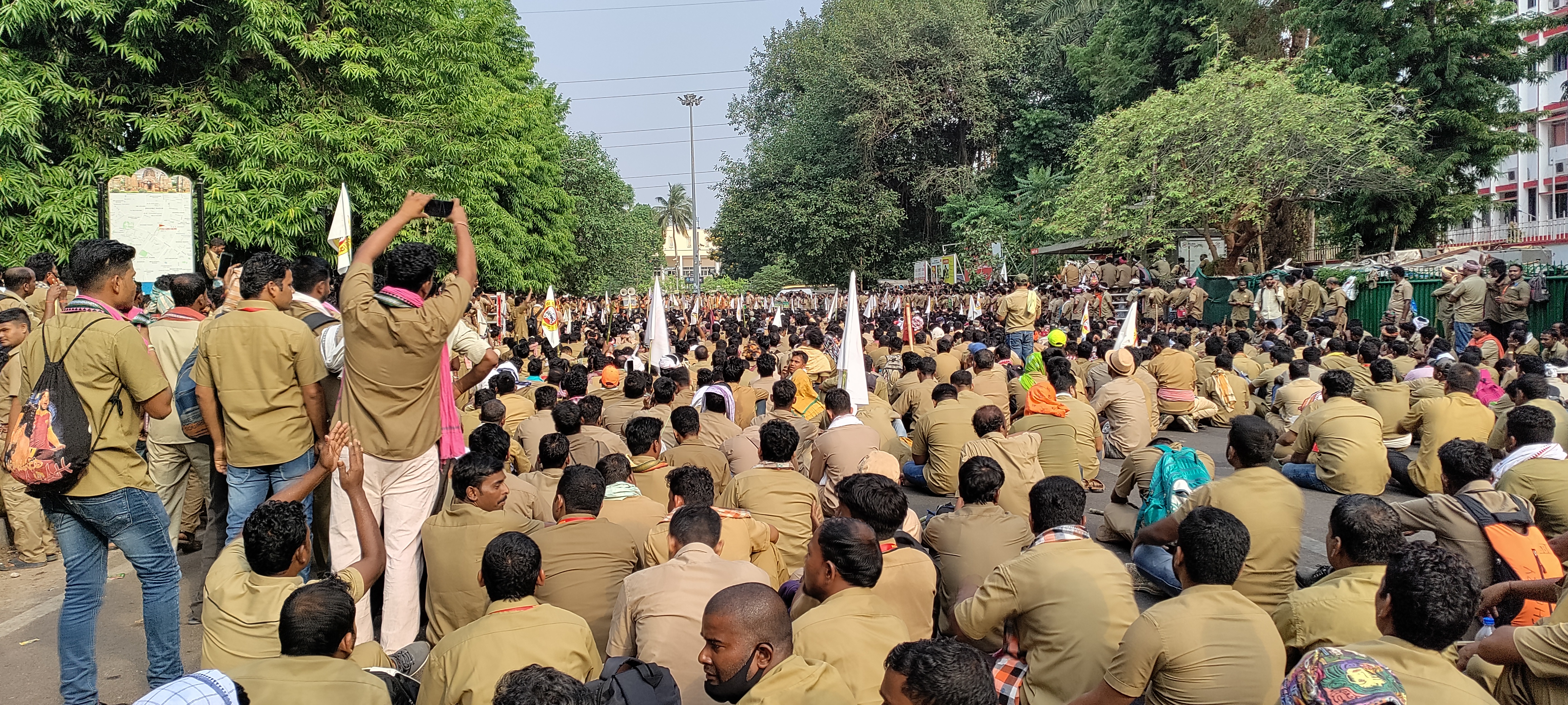 drivers protest