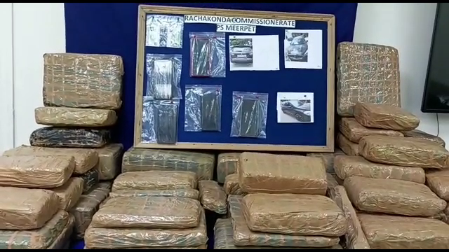 ganja seized police