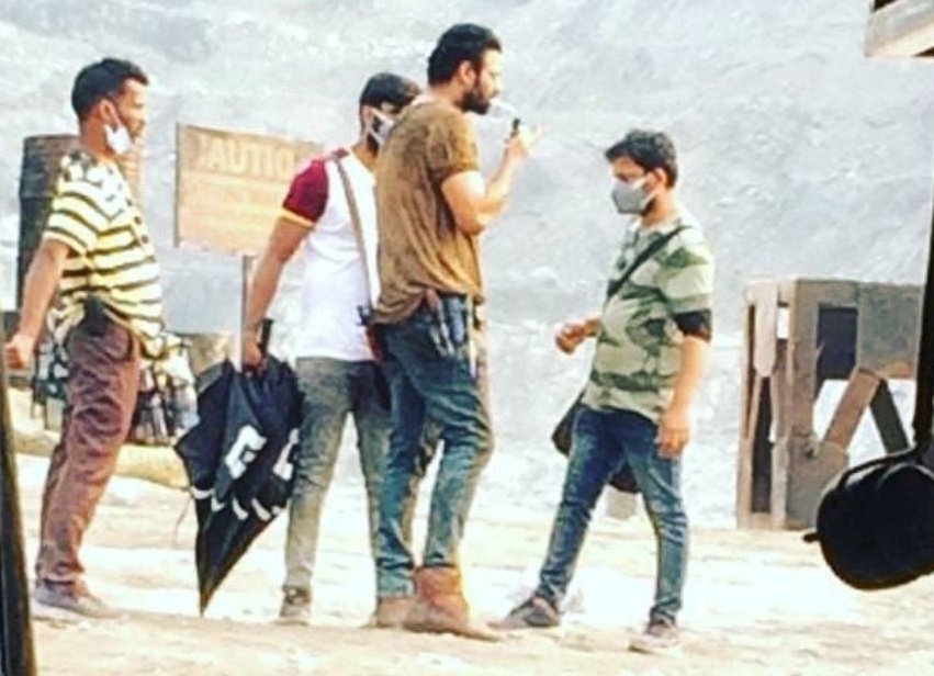 Prabhas Salar movie look leaked