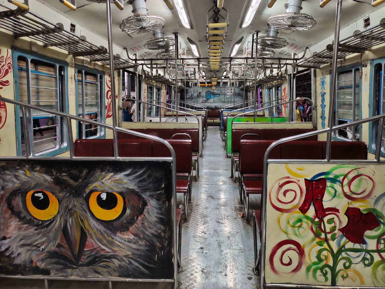 Local Trains Painting