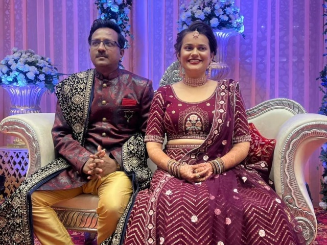 Dabi Pradeep Gawande Grand Couple reception