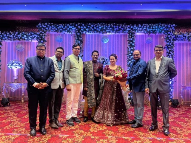 Dabi Pradeep Gawande Grand Couple reception