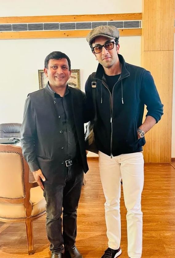 Ranbir Kapoor and Rashmika Mandana