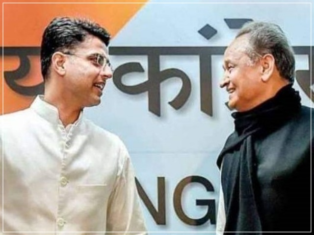 Sachin Pilot and Ashok Gehlot