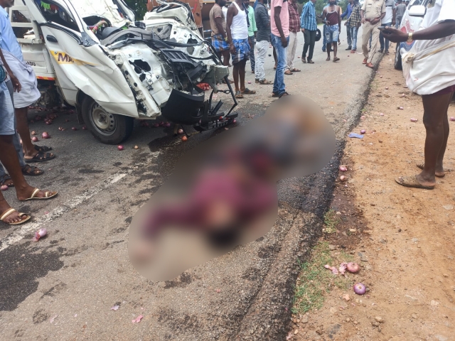 pickup and the milk tanker collision