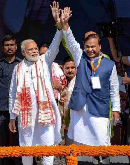 Team Himanta gearing up to make Modi's visit to Assam a success