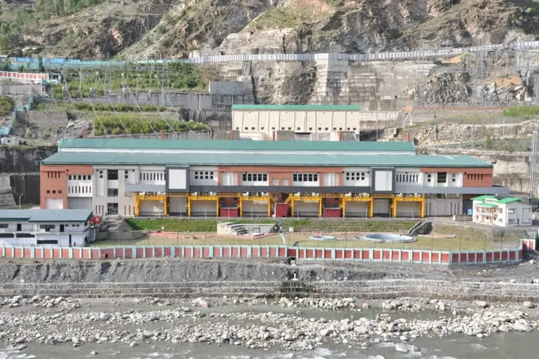 Hydroelectric project in Himachal.