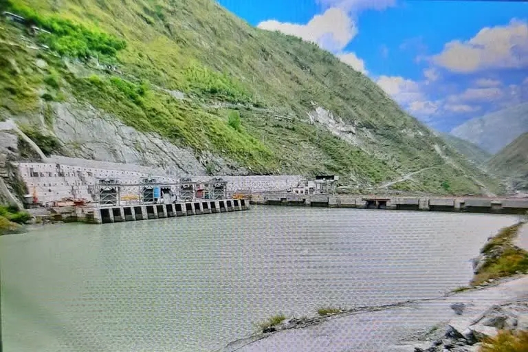 Hydroelectric project in Himachal.