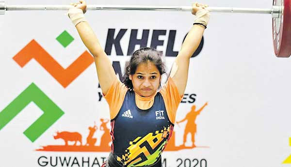 Weightlifter Harshada Sharad