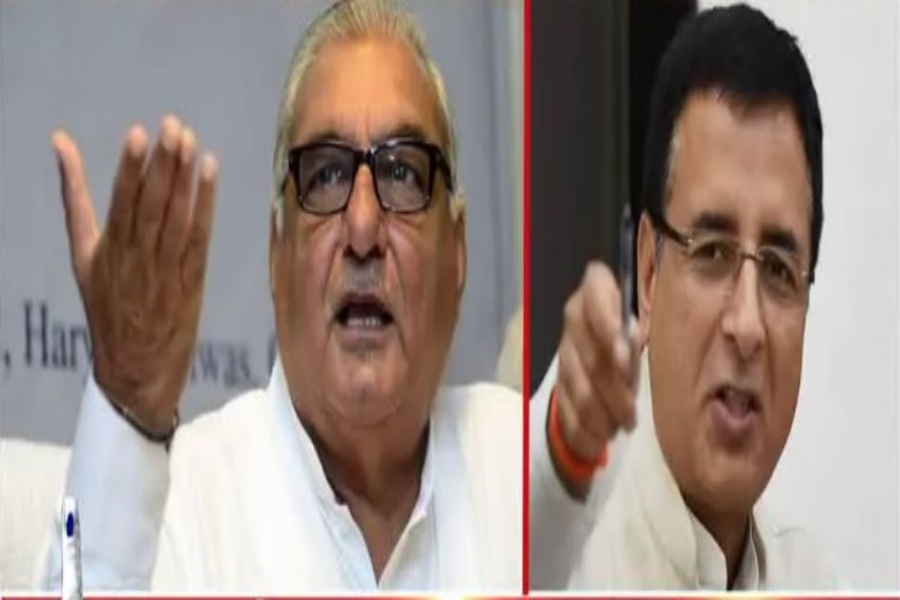 randeep Surjewala and bhupinder singh hooda figh