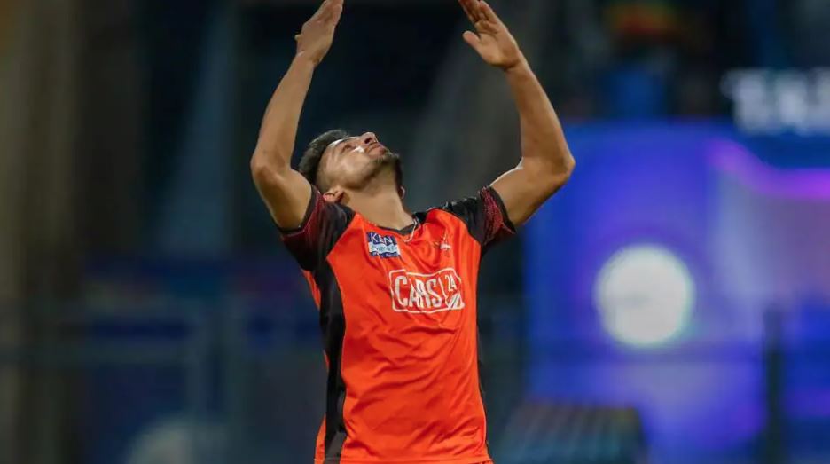 Umran Malik fastest ball, Umran Malik fastest ball against DC, SRH vs DC fastest ball, Fastest ball of IPL