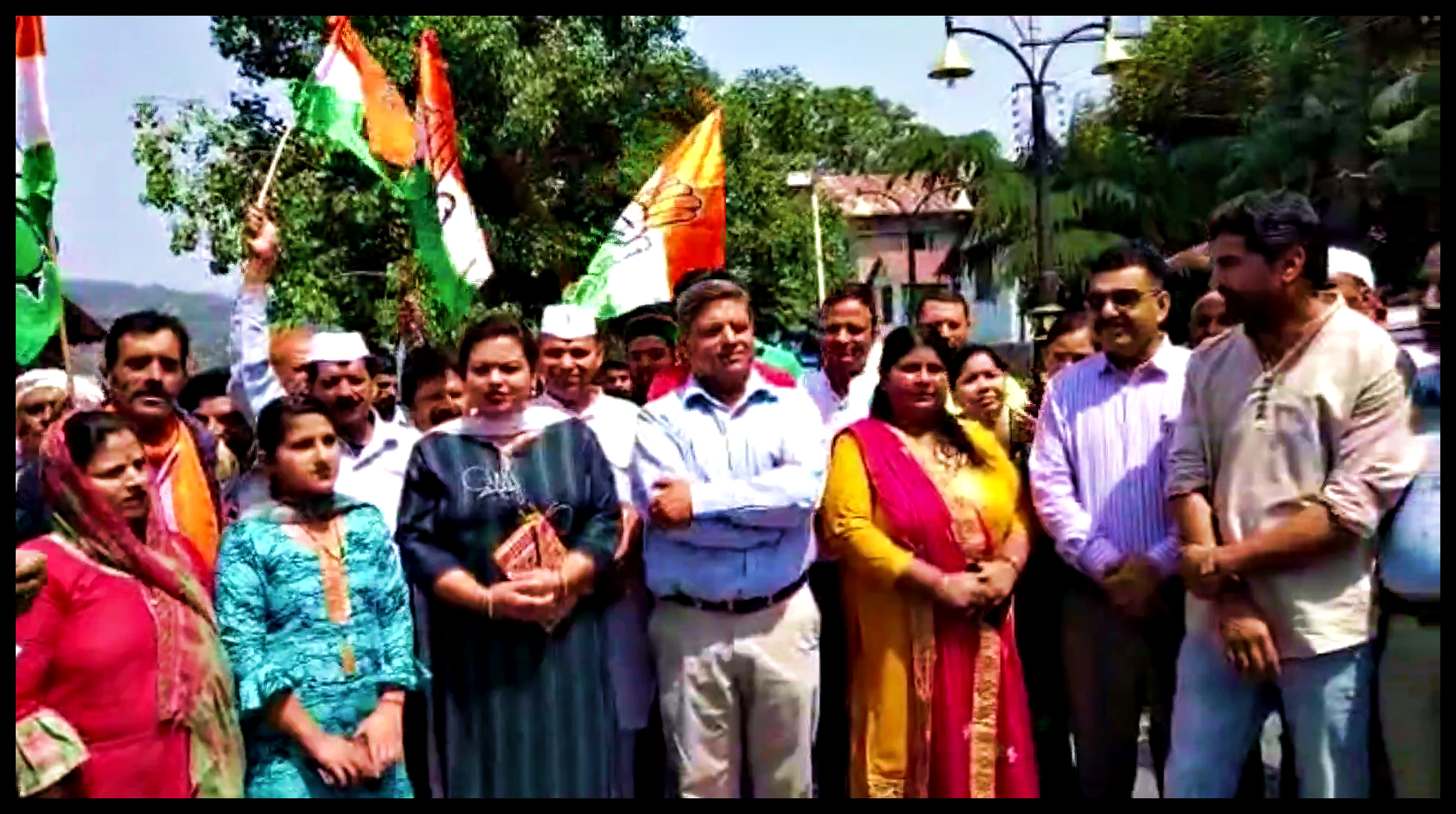 CONGRESS PROTEST IN HIMACHAL