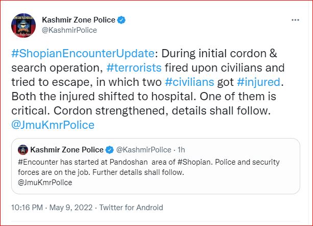 Encounter in Shopian