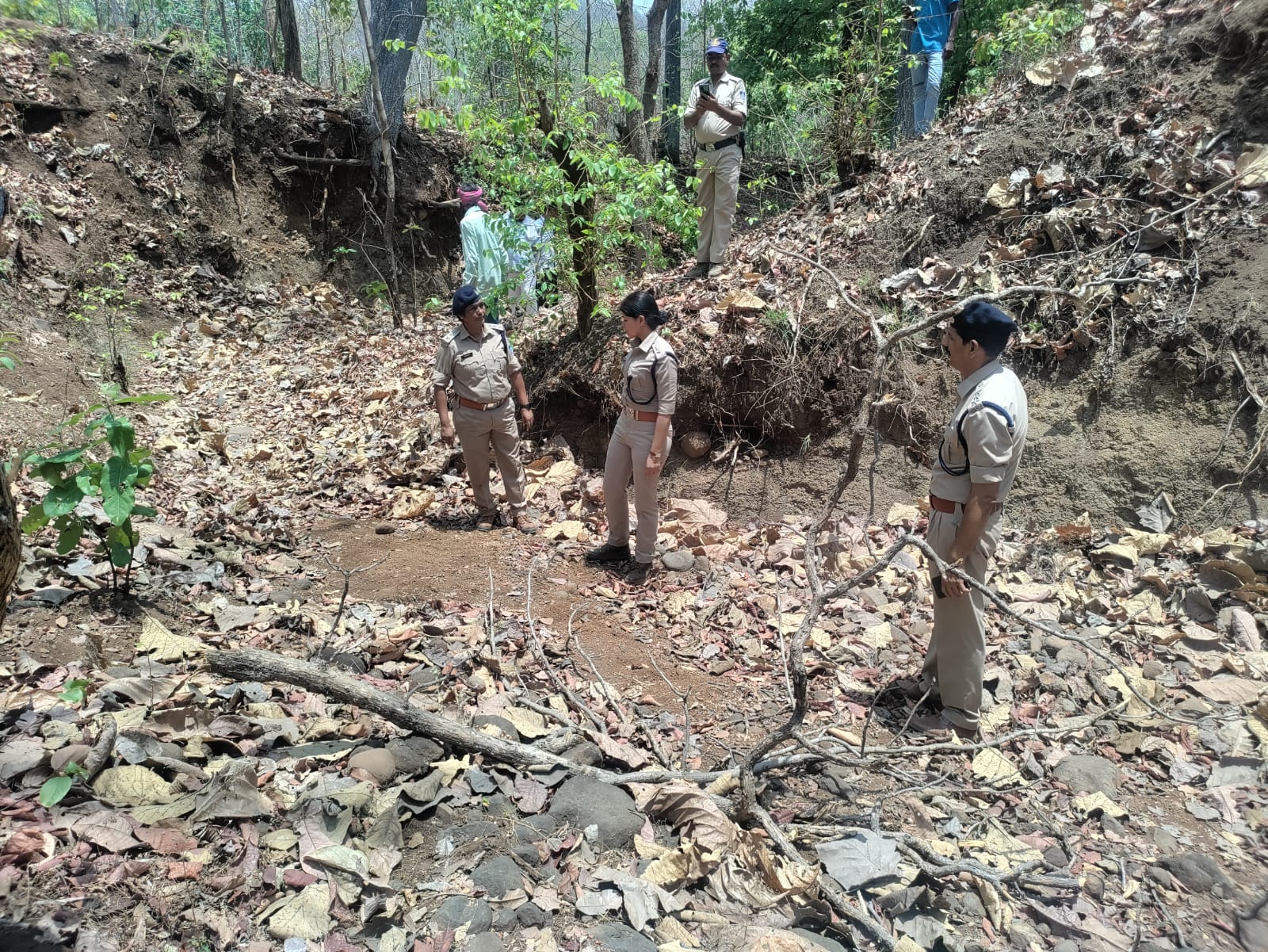 Betul Superintendent of Police inspected spot