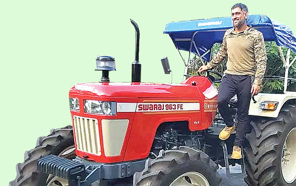Dhoni Farming Bussiness