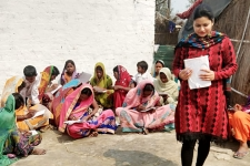 Geeta teaching yoga