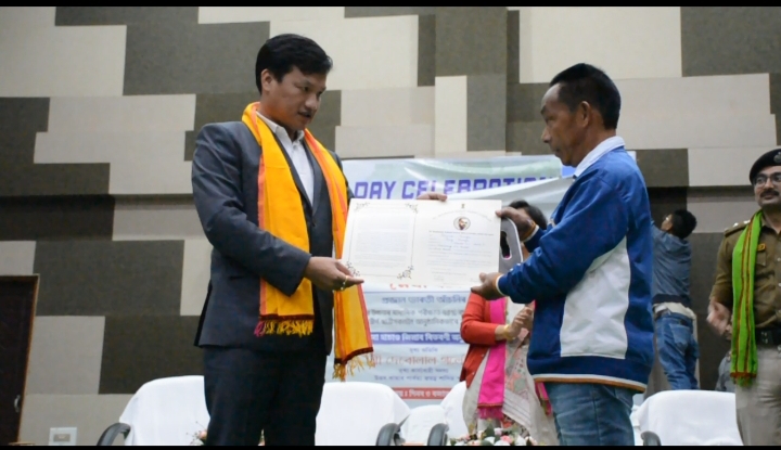 Scooty distribution at Dima Hasao