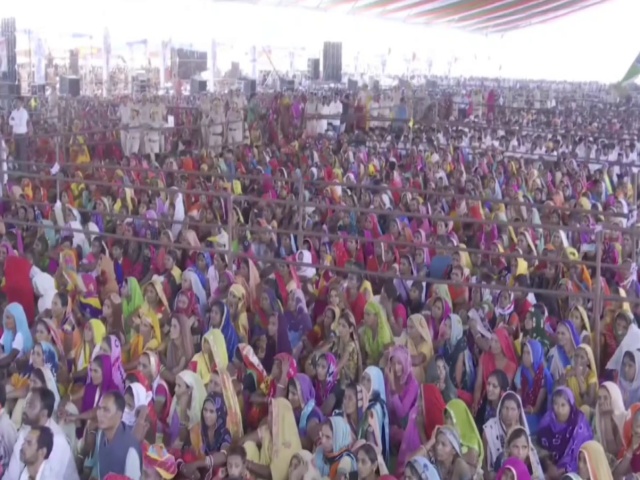 Congress Beneshwar Dham Rally