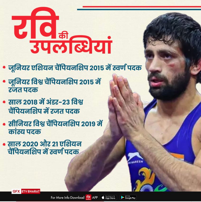 Ravi Dahiya selected for Commonwealth Games