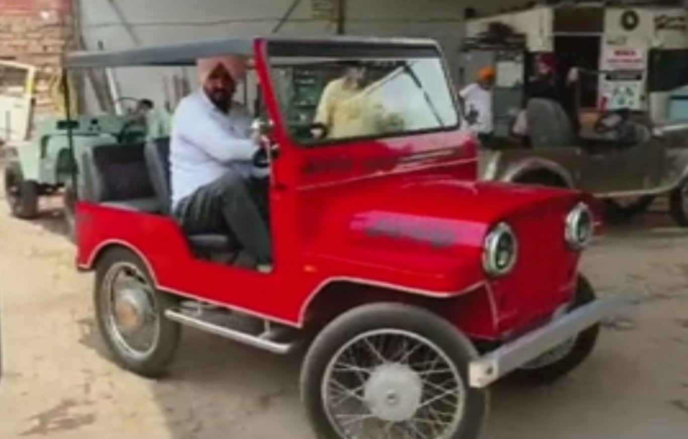 Bathinda's youth has built an electronic jeep