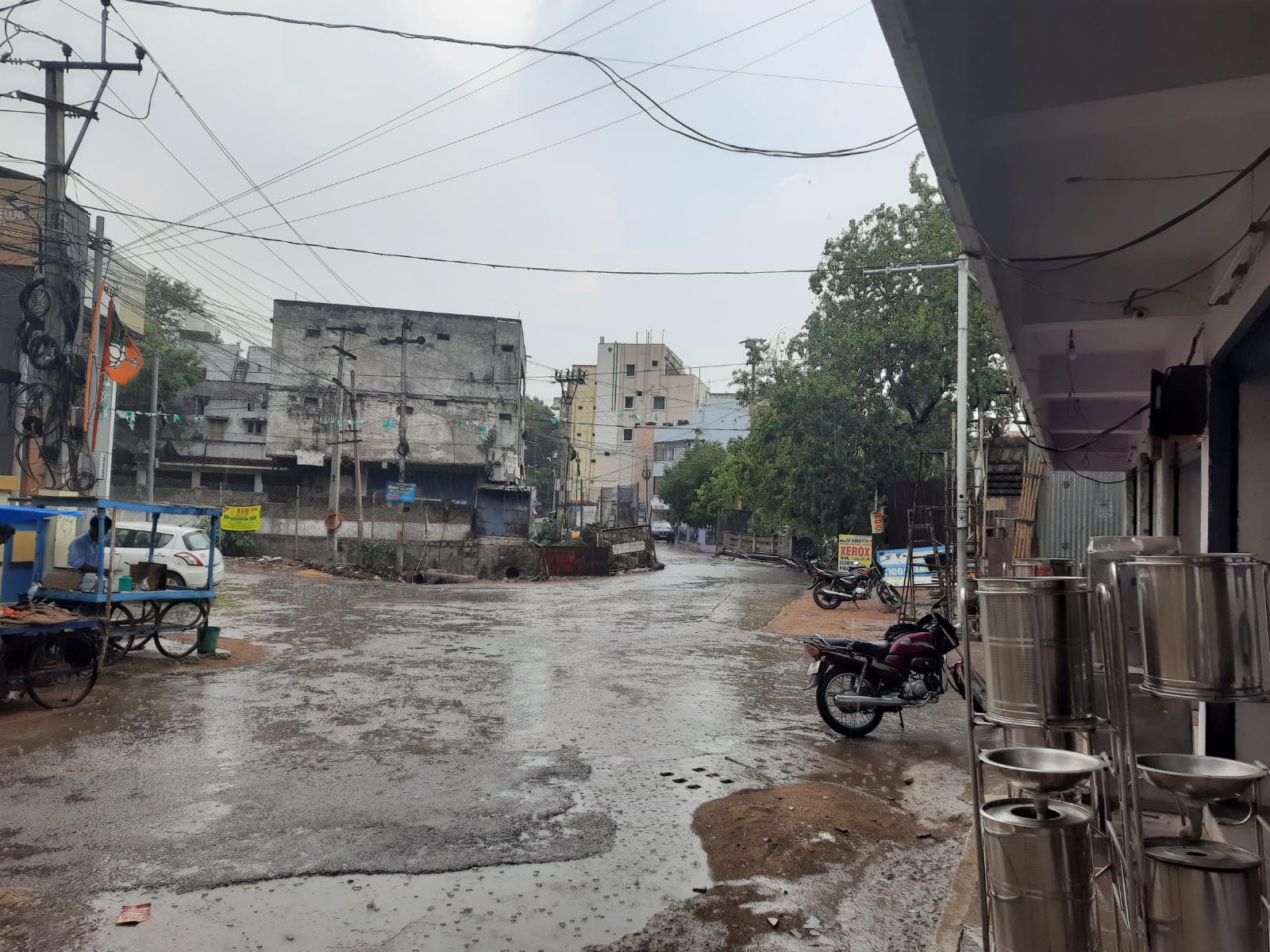 Rain in Hyderabad