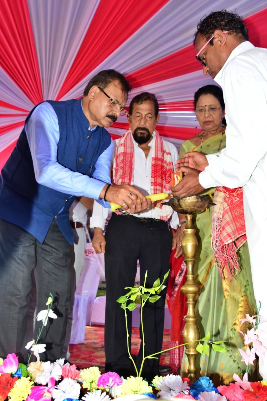 Minister Chandra Mohan Patwari inaugurates Model high school at Amchong Tea Estate