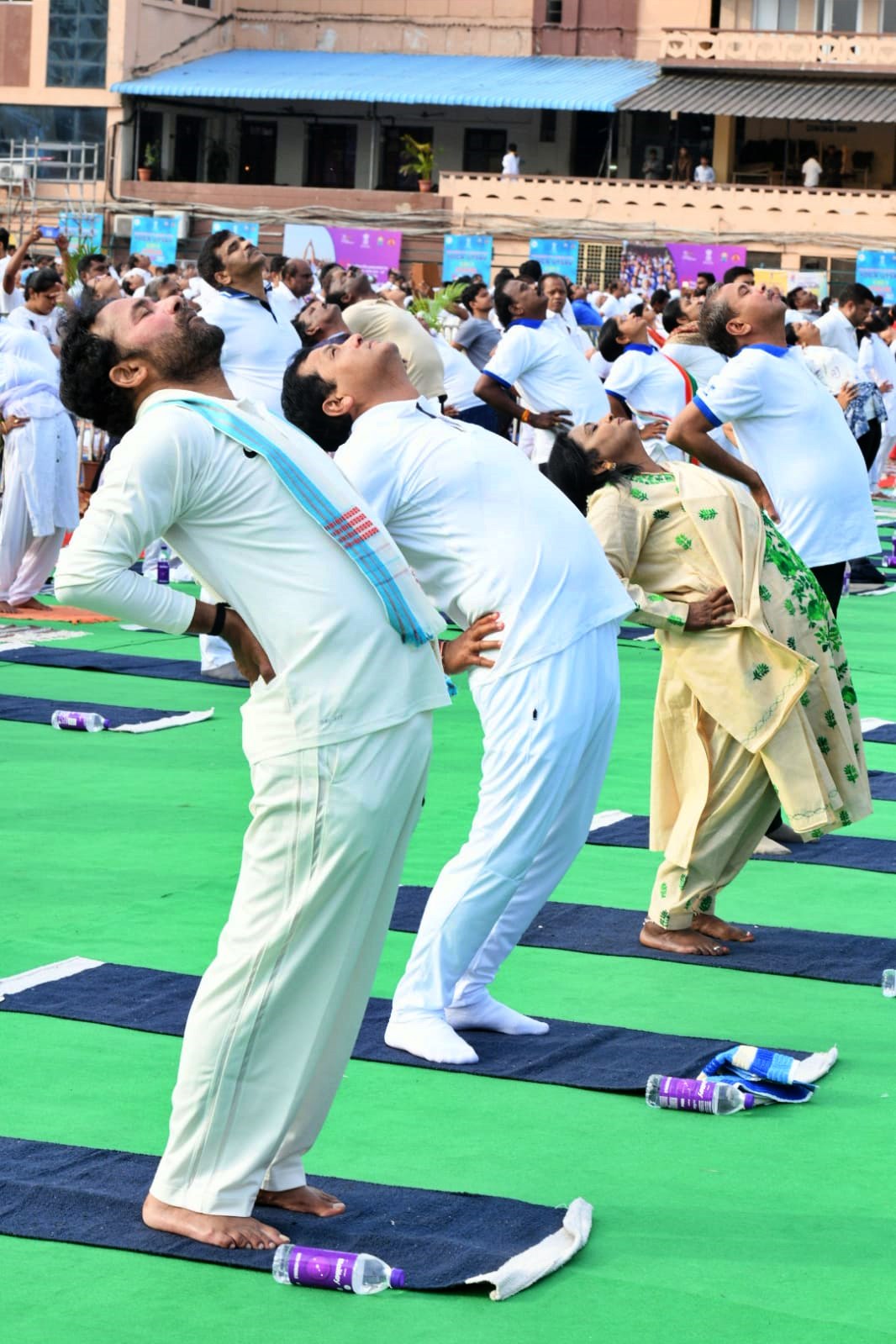 YOGA UTSAV 2022 AT LB STADIUM IN HYDERABAD