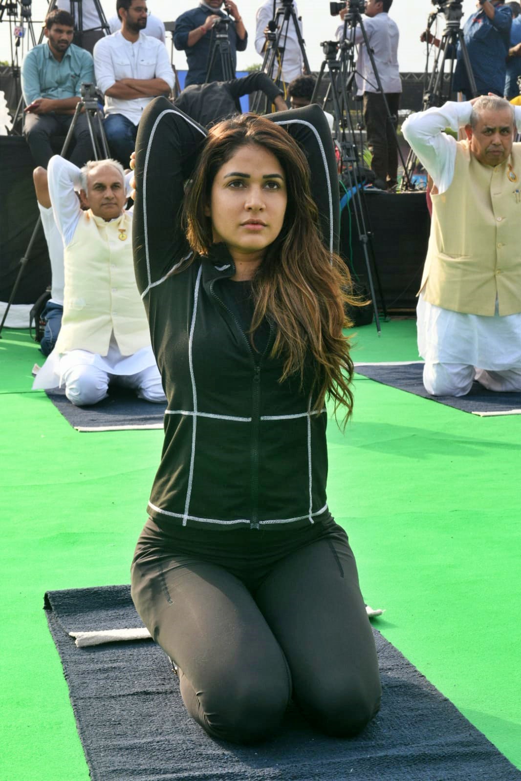 YOGA UTSAV 2022 AT LB STADIUM IN HYDERABAD