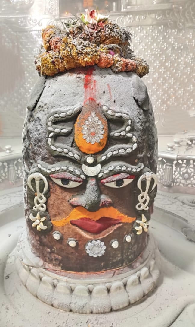 Baba Mahakal in Bhasmi