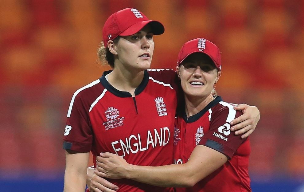 England women cricketers Katherine Brunt and Natalie Sciver tie the knot