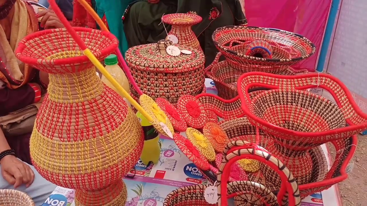 Products made by women of Women Self Help Groups