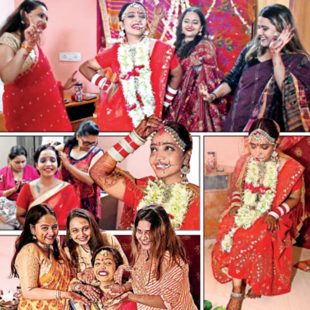 Gujarat woman Kshama Bindu Married