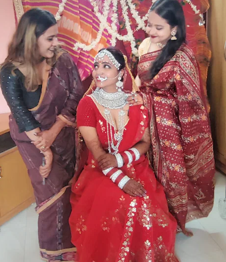 Gujarat woman Kshama Bindu Married