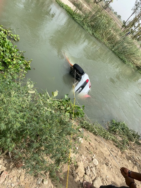 four people died into canal in Sonipat