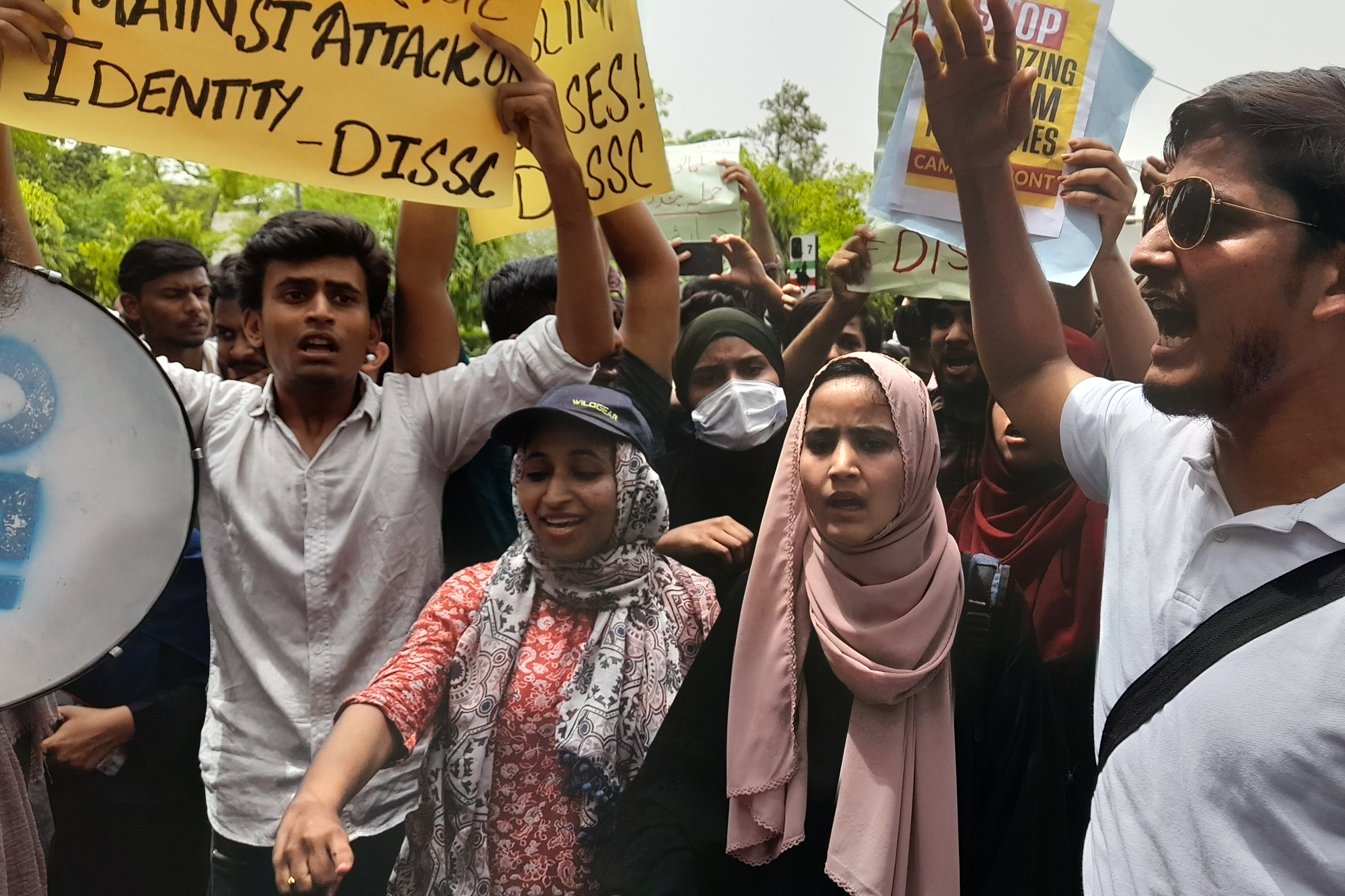 protest in jamia millia islamia