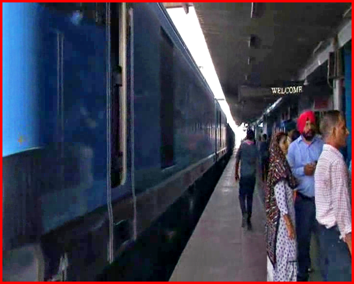 All trains restored In Ambala Cantonment
