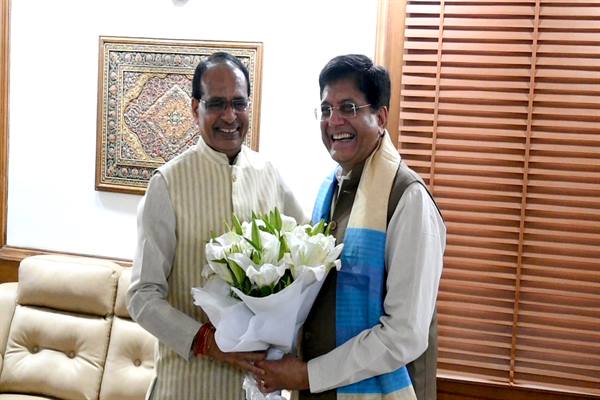 Shivraj Singh Delhi visit