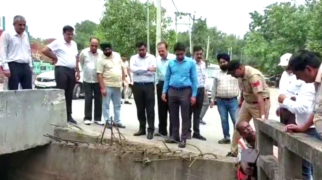 Waterlogging in Yamunanagar